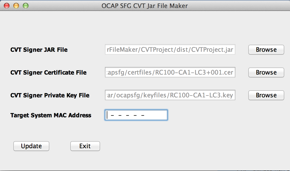 CVT File Maker Panel